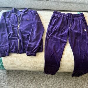 Fila Men’s Deep Purple 2pc Tracksuit